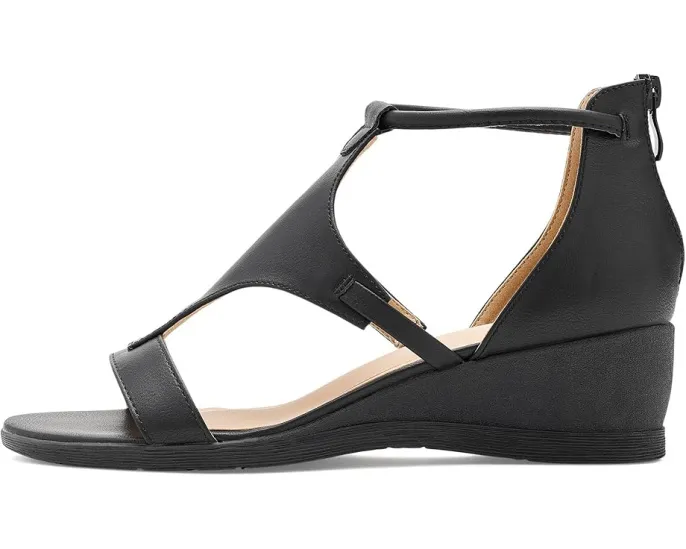 Босоножки Trayle на платформе и клине из веганской кожи с ремешками