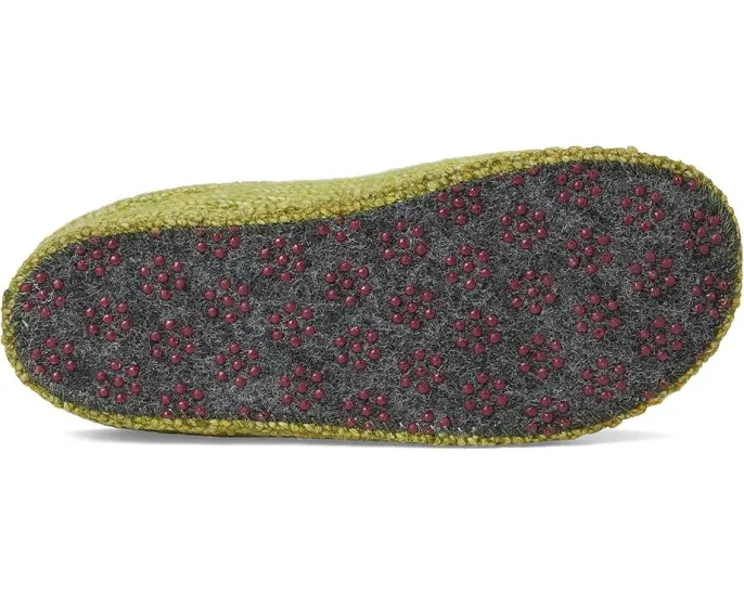 Тапочки Haflinger As De Punto из натуральной вареной шерсти