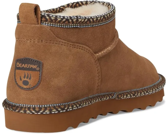Укороченные сапоги Bearpaw Super Shorty Deco II с водонепроницаемой пропиткой