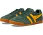 Gola Harrier кроссовки из гладкой кожи с круглым носком и резиновой подошвой