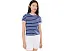 Футболка Baby Tee от Madewell с круглым вырезом в полоску