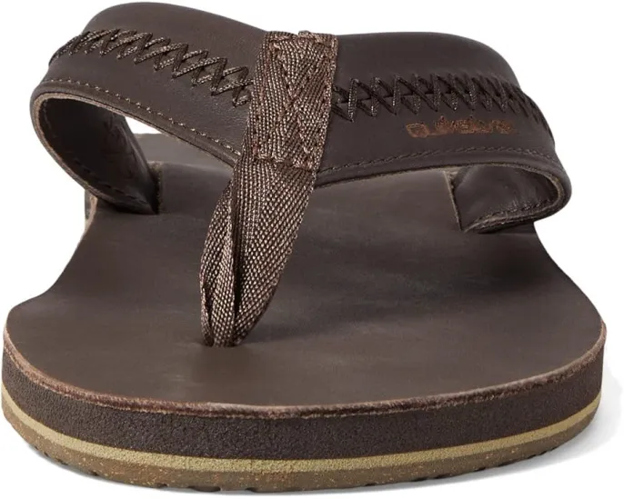 Сандалии Quiksilver Carver Natural II из натуральной кожи с ремешком
