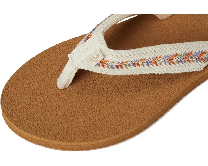Шлепанцы Roxy Porto Iv с мягкими хлопковыми ремешками