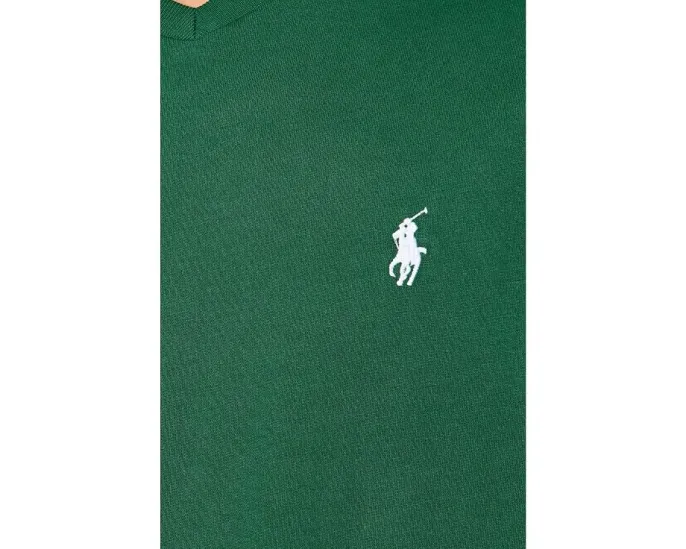 Футболка Polo Ralph Lauren Classic Fit Jersey V-Neck с вышитым пони