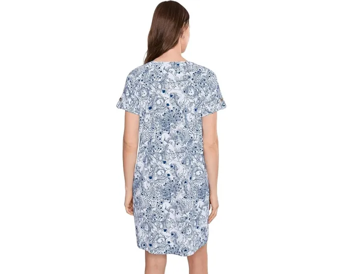 Платье Cameron от Lilly Pulitzer с короткими рукавами