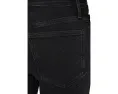 Облегающие расклешенные укороченные джинсы Madewell в цвете Black Rinse