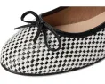 Балетки French Sole Marge из конопляного полотна с бантом и стелькой EVA