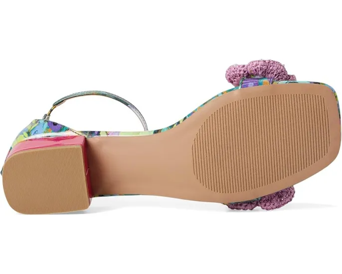 Туфли Blue by Betsey Johnson Brandee на каблуке с цветочным декором и регулируемым ремешком