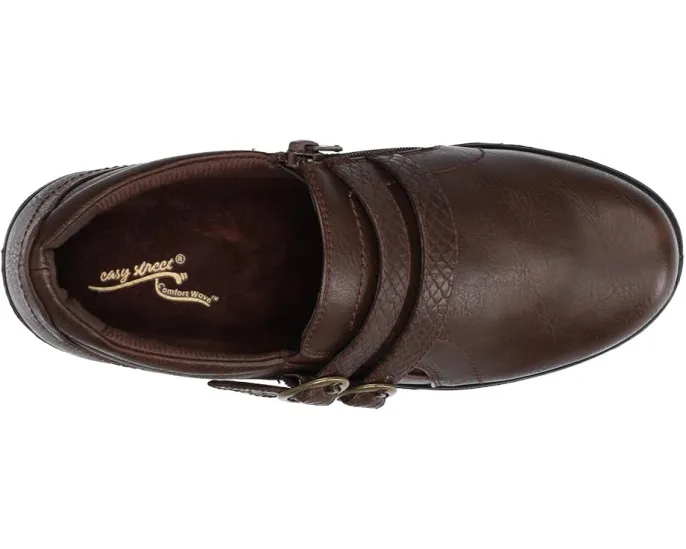 Ботинки Easy Street Stroll с двойной пряжкой на платформенном каблуке