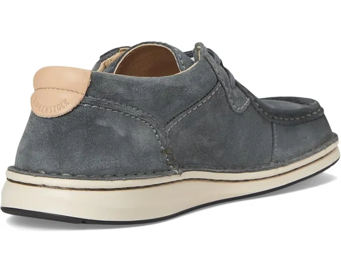 Обувь Birkenstock Pasadena из замши с функциональной шнуровкой и пробковой стелькой