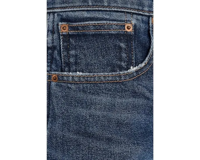 Джинсы Madewell Longline Straight с высокой посадкой и прямыми штанинами в цвете Midnight Waters