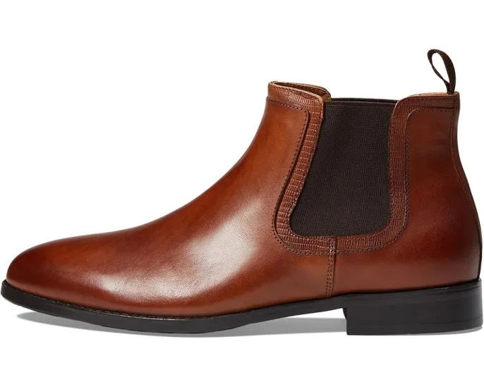 Steve Madden кожаные ботинки Duke с эластичными вставками и каблуком