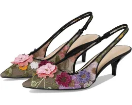 Босоножки Blue by Betsey Johnson Dian на шпильке с цветочным принтом и котячьим каблуком