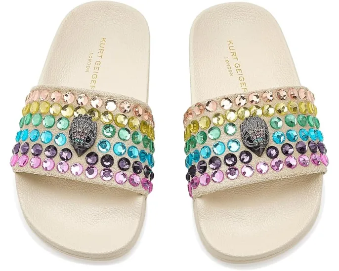 Сланцы Kurt Geiger London Kids Mini Meena Eagle для детей
