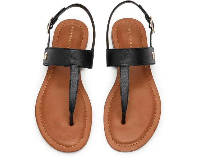 Босоножки Tommy Hilfiger Lenian с Т-образным ремешком и пряжкой на щиколотке