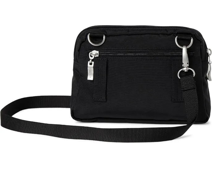 Мини-кошелек-кроссбоди Trifecta RFID Wallet Crossbody Baggallini на три отделения