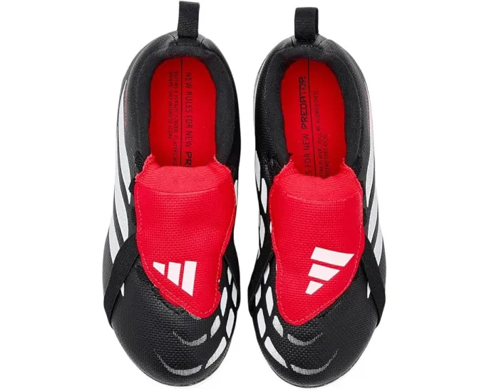 Бутсы adidas Kids Predator Club с откидным языком и эластичными шнурками