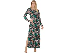 Lilly Pulitzer макси платье Marylane с защитой UPF 50+ и длинными рукавами