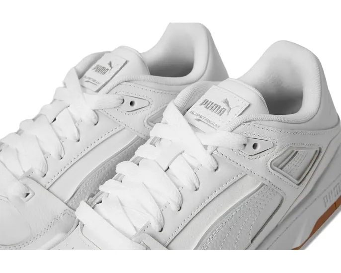 Кроссовки для гольфа Puma Slipstream-G с кожаным верхом и фирменным брендингом