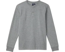 Детская толстовка Janie and Jack с воротником хенли и длинными рукавами