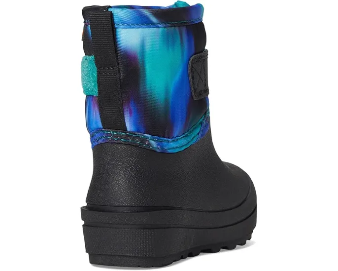 Детские сапоги Bogs Kids Baby Snow Shell с принтом северное сияние