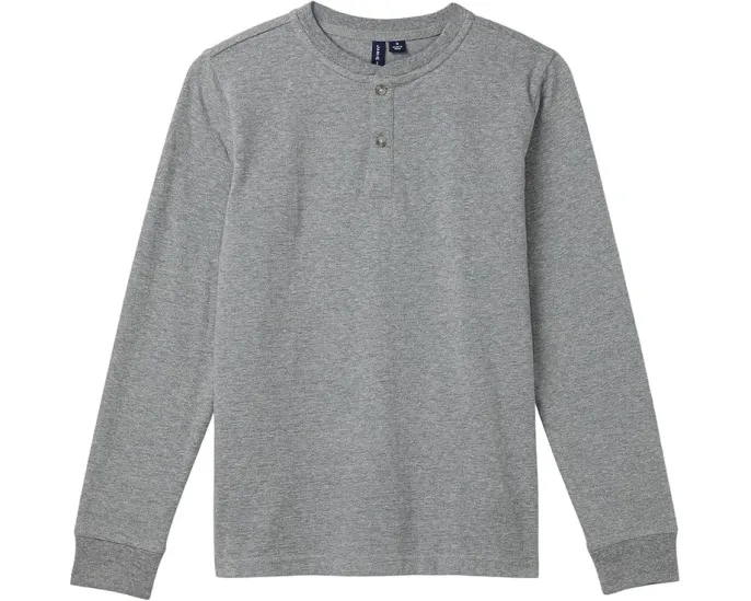 Детская толстовка Janie and Jack с воротником хенли и длинными рукавами