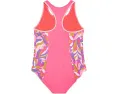 Цельнокроеный купальник Speedo Kids Racerback с принтом для детей