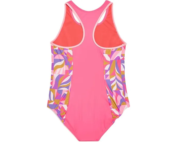 Цельнокроеный купальник Speedo Kids Racerback с принтом для детей
