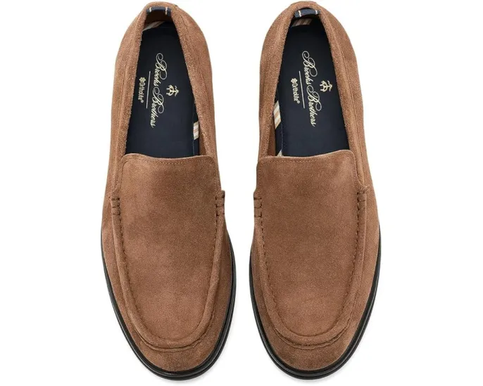 Лоферы Belport от Brooks Brothers из замши с мягкой стелькой для повседневной носки