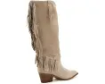 Ковбойские сапоги Free People Faith Fringe Western с бахромой и замшевым верхом