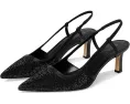 Туфли MICHAEL Michael Kors Alora Mid Sling с узором из зебрового страз и ремешком на щиколотке