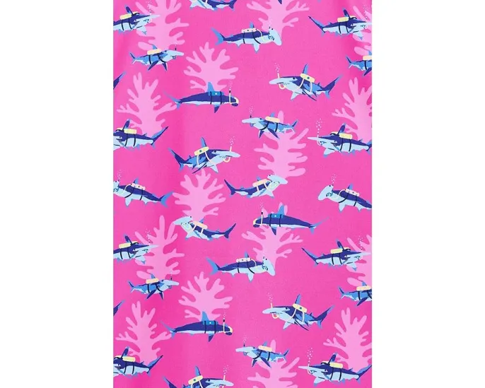 Polo The Great Pink Shark Chubbies Kids с акулами для мальчиков