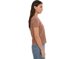 Футболка Re-Form Embroidered Crew с вышивкой из переработанного хлопка и полиэстера Toad&Co