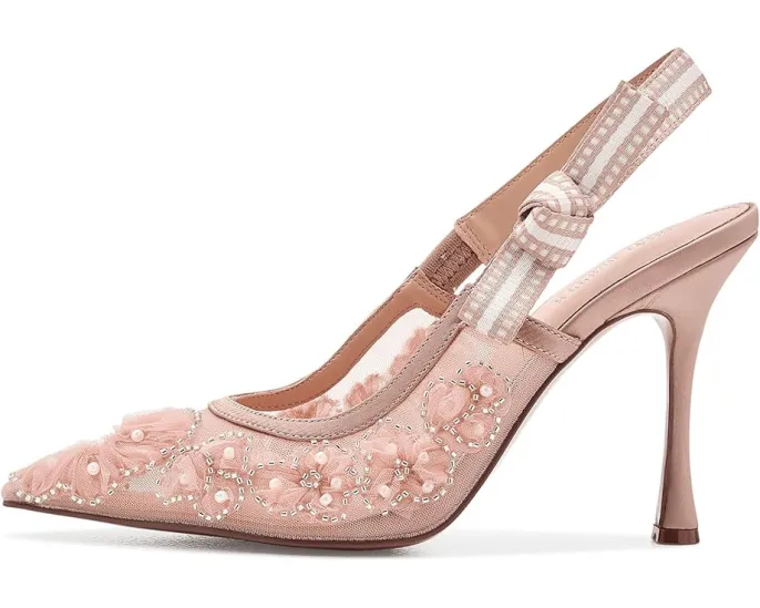 Туфли Bri от Steve Madden на шпильке с ажурными вставками и ремешком на щиколотке