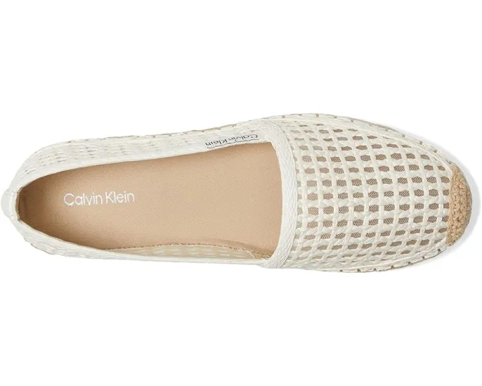 Эспадрильи Calvin Klein Presley с плетеными деталями и миндальным носком