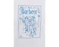 Футболка Barbour Hambleton с принтом и свободным кроем