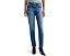 Джинсы AG Mari Mid Rise Slim Straight с зауженным кроем