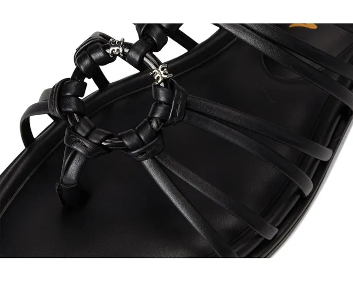 Сандалии Sam Edelman Raye с кольцевыми деталями на плоской подошве