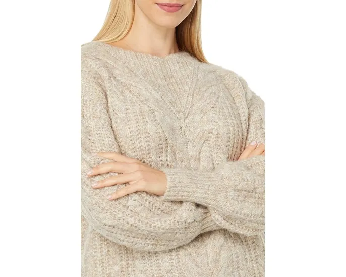 Свитер Hatley Cable Knit Pullover с ажурным узором и резинками