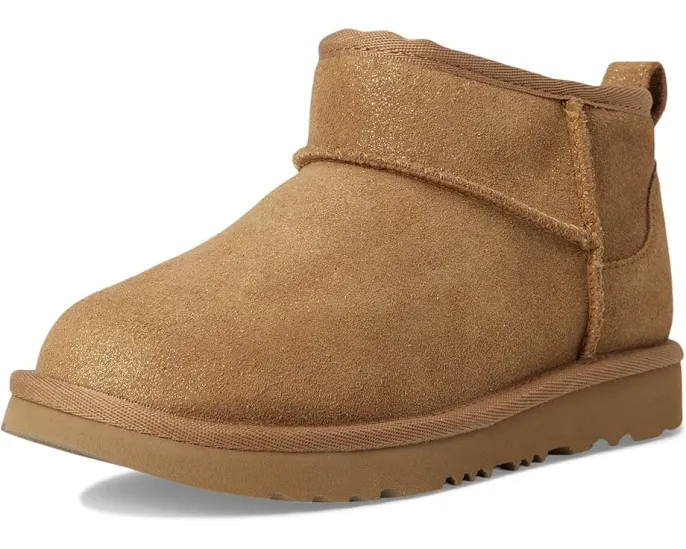 Детские сапоги UGG Kids Classic Ultra Mini Dazzle из замши