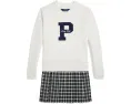 Платье-худи Letterman из флиса Polo Ralph Lauren Kids для старших детей