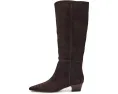 Высокие сапоги Madewell Lexie из замши с квадратным носком