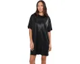 Мини-платье AllSaints Sparkle Tee Dress с блестками