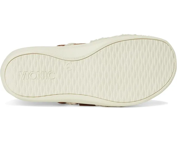 Тапочки-мюли VIONIC Izzy с искусственным мехом и поддержкой свода стопы