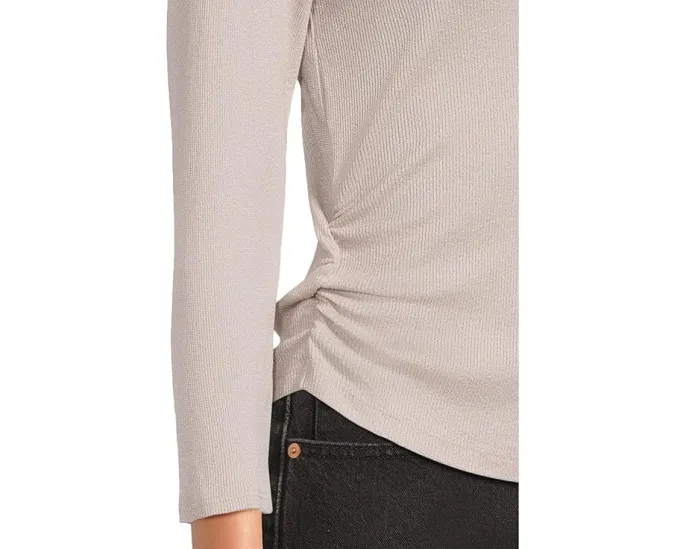 Футболка Sylvie с V-образным вырезом и сборками по бокам Michael Stars