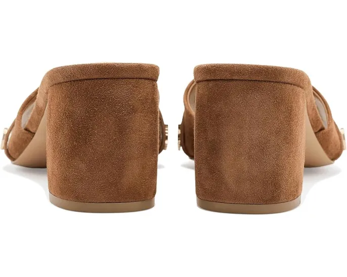 Босоножки на каблуке Gauri с квадратным носком и замшевым верхом от GUESS