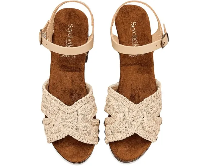 Босоножки Ravennna от Seychelles с цветочными лямками и платформой