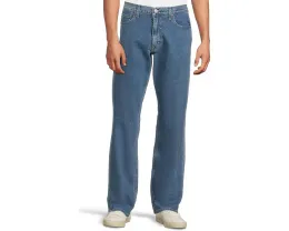 Джинсы Paige Doheny с прямыми расслабленными штанинами в винтажном светлом окрасе