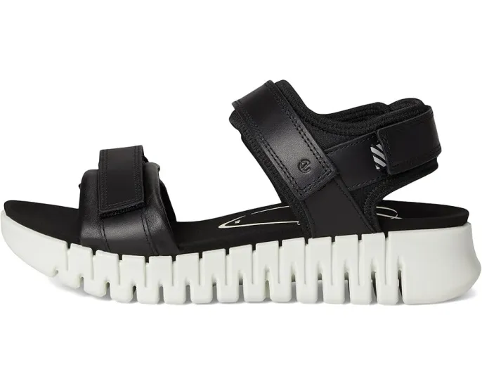 Сандалии ECCO Gruuv Sol с тройным ремешком и технологией FLUIDFORM