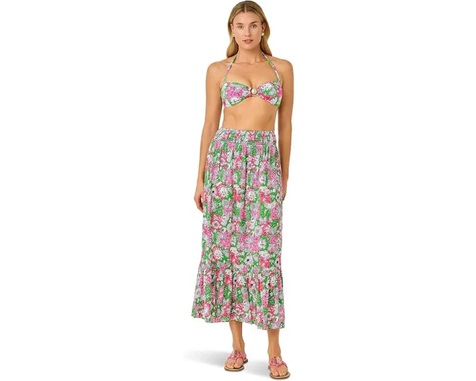 Макси-юбка Enzo для пляжа на кулиске от Lilly Pulitzer